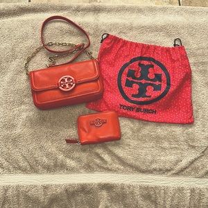 Tory Burch purse and small wallet